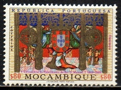02498 Moçambique 551 Brasão Rei Manuel NNN