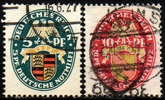 02551 Alemanha Reich 390/91 Brasões U (b)