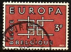 02590 Bélgica 1261 Tema Europa Logotipo U (a)