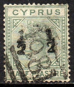 02723 Chipre 23 Rainha Vitória U (a)