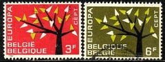 02839 Bélgica 1222/23 Tema Europa Logotipo U
