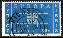 02863 Chipre 218 Tema Europa Logotipo U