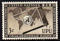 02966 Nações Unidas 17 UPU União Postal Universal N