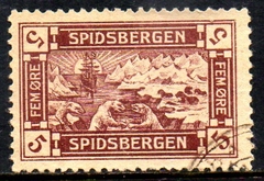 02980 Noruega Spidsbergen Emissão Local Urso Caçador U