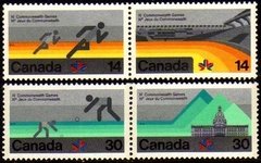 03034 Canada 672/75 Jogos Da Comunidade Esporte NNN