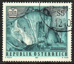 03149 Áustria 1716 Cavernas Naturais U (a)