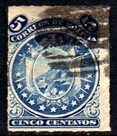 03236 Bolívia 25 Brasão Armas U