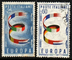 03297 Itália 744/45 Tema Europa U (b)