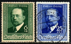 03319 Alemanha Reich 684/85 Emil von Behring N / U