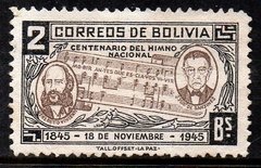 03339 Bolívia 282 Hino Nacional N
