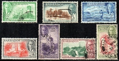 03373 Barbados 195/96 + 198/201 + 204 Temas Diversos U