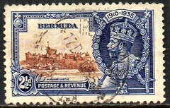 03654 Bermudas 90 Jubileu de George V U