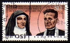 03667 Alemanha Ocidental 1184 Canonização João Paulo II U