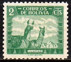 03786 Bolívia 222 Lhamas Fauna Local N (a)