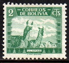 03786 Bolívia 222 Lhamas Fauna Local N (b)