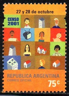 03808 Argentina 2250 Recenseamento N
