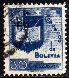03848 Bolívia 229 Brasão Armas U (a)