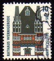 03902 Alemanha Ocidental 1972 Construções Curiosidades U (b)
