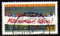 03939 Alemanha Ocidental 1553 Imigrantes Viver Juntos U (a)