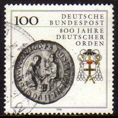 03950 Alemanha Ocidental 1283 Ordem Teutónica U