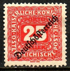 04008 Áustria Taxa 68 Numeral N (a)