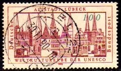 04038 Alemanha Ocidental 1279 Lubeck Unesco U (a)