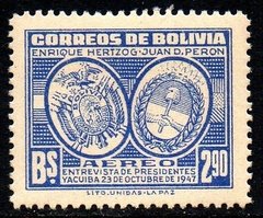 04112 Bolívia Aéreo 95 Visita do Presidente Peron NNN