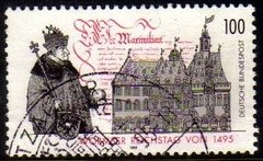 04156 Alemanha Ocidental 1605 Maximiliano U