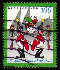 04244 Alemanha Ocidental 1735 Carnaval de Cologne U (b)