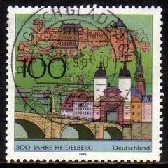 04257 Alemanha Ocidental 1700 Cidade de Heidelberg U (b)