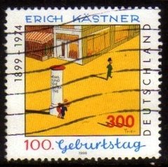 04278 Alemanha Ocidental 1867 Escritor Kastner U (a)
