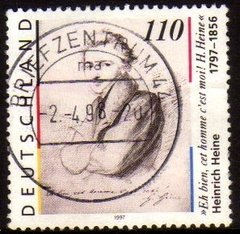 04336 Alemanha Ocidental 1794 Heine Poeta U (a)