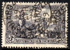 04554 Alemanha Reich 96 B II Monumento Guilherme I Denteação 25:17 U (d)