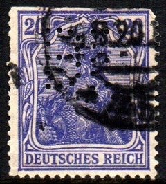 04647 Alemanha Reich 87 Perfim deutschen firmenlochungen U (c) - comprar online
