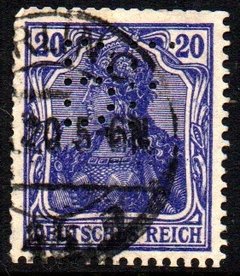 04647 Alemanha Reich 87 Perfim deutschen firmenlochungen U (f) - comprar online