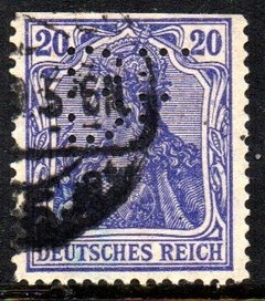 04647 Alemanha Reich 87 Perfim deutschen firmenlochungen U - comprar online