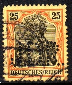 04649 Alemanha Reich 88 Perfim deutschen firmenlochungen U - comprar online