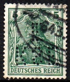 04650 Alemanha Reich 88 Perfim deutschen firmenlochungen U - comprar online