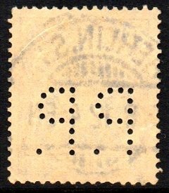 04652 Alemanha Reich 91 Perfim deutschen firmenlochungen U (a)
