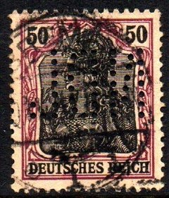 04652 Alemanha Reich 91 Perfim deutschen firmenlochungen U (c) - comprar online