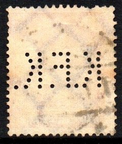 04661 Alemanha Reich 151 Perfim deutschen firmenlochungen U (a)