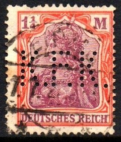 04661 Alemanha Reich 151 Perfim deutschen firmenlochungen U (a) - comprar online