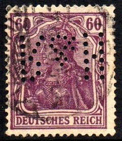 04662 Alemanha Reich 92 Perfim deutschen firmenlochungen U - comprar online