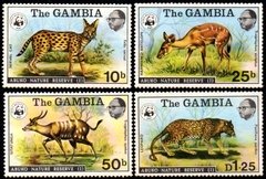 04691 Gambia 330/33 WWF Animais Reserva Natural N