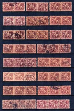 04735 Portugal Cavaleiro Medieval Lote de selos usados U