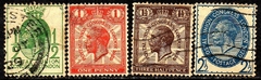 04967 Inglaterra 179/82 UPU União Postal Universal U