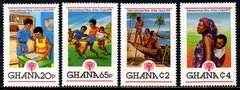 04992 Ghana 665/68 Ano Internacional da Criança NNN
