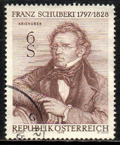 05119 Áustria 1419 Compositor Schubert U