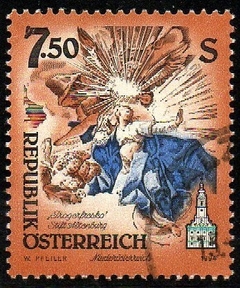 05294 Áustria 1953 Abadias e Monastérios U