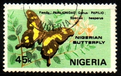05326 Nigéria 411 Borboletas Insetos U